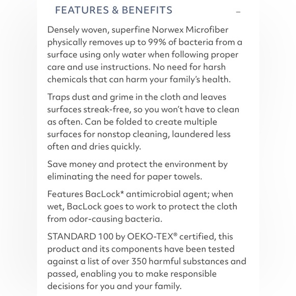 Norwex - Window Cloth - Picture 5 of 5